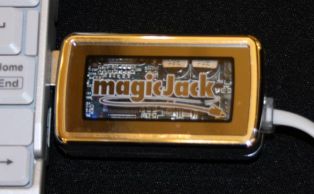Magic Jack USB VoIP phone jack is now available in gold.