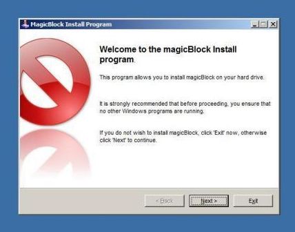 Magic Block prevents Magic Jack popup screen coming up.