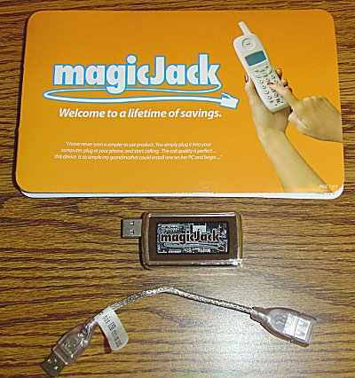 Magic Jack USB extension cable may be defective. Try removing it!