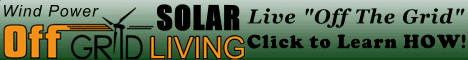 You CAN live Off The Grid and make enough power on your own! Live Off The Grid and generate enough power on your own!